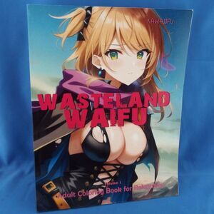 Kawaiifu - Wasteland Waifu - Adult Anime Coloring Book Volume 1 - Meir Dynn